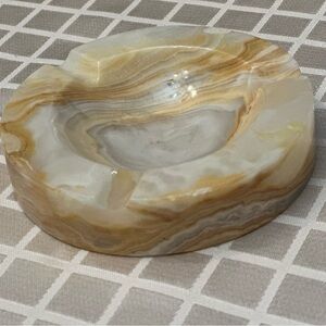 Swirled Stone Decorative Bowl
